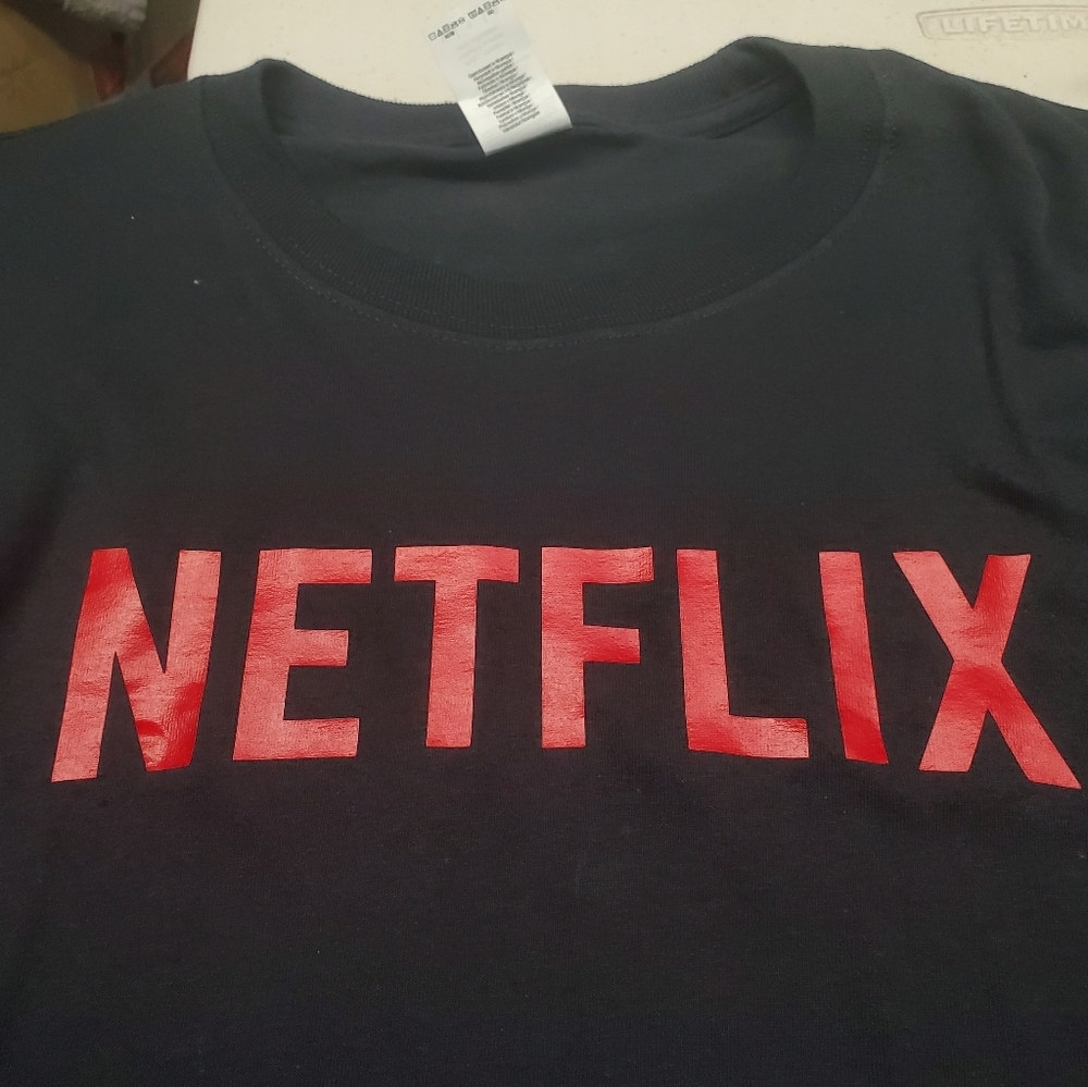 New long sleeves Red Netflix unisex Large